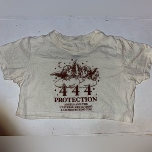 444 angel number crop top <3